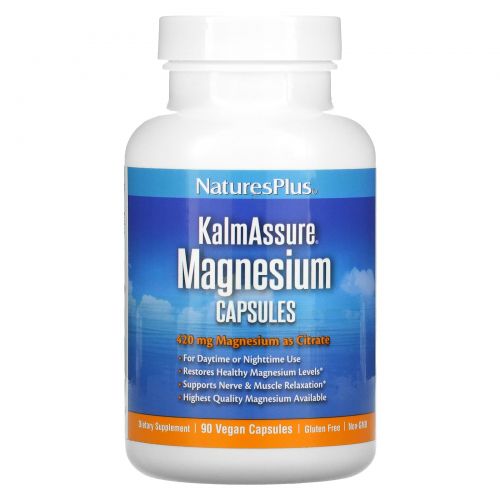 Natures Plus KalmAssure Magnesium 90 капс