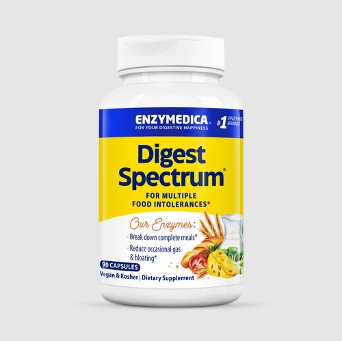 Enzymedica Digest Spectrum, ферменты для пищеварения, 90 капсул