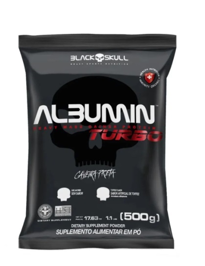 Black Skull Refil Albumine Turbo 500 г (Toffee)