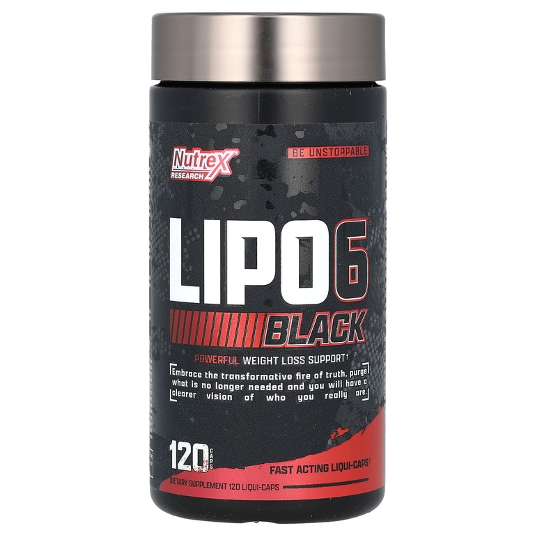 Nutrex Lipo-6 Black 120 капс Extreme potency