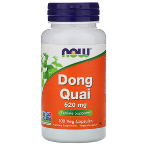 NOW Dong Quai 520 мг 100 капсул