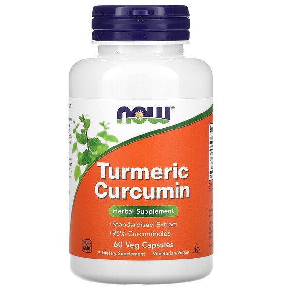 NOW Turmeric Curcumin 665 мг 60 капсул