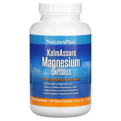 Natures Plus KalmAssure Magnesium 240 капс