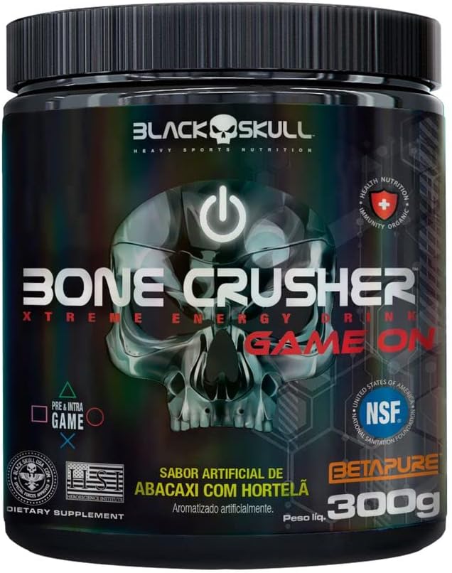 Black Skull Bone Crusher Game On 300 г (Pineaple Mint)