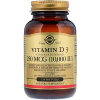 Solgar Vitamin D3  250 mcg 10000 МЕ 120 капсул