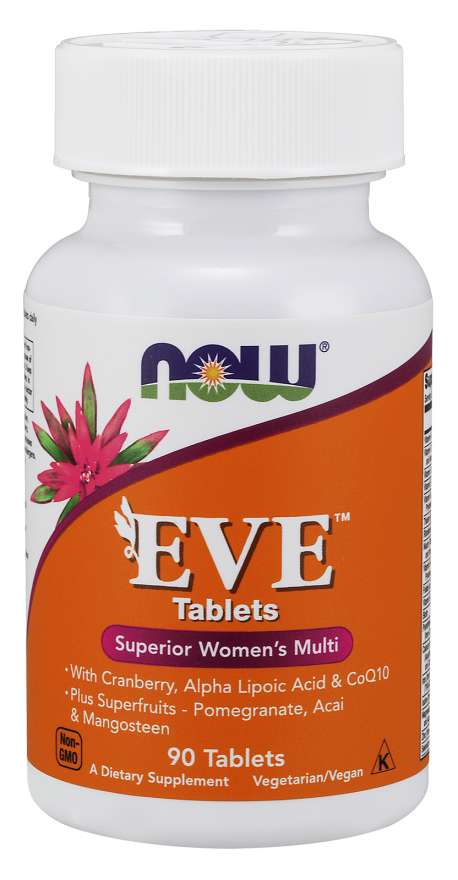 Now Foods Ева улучшенные женские мультивитамины, 90 таблеток