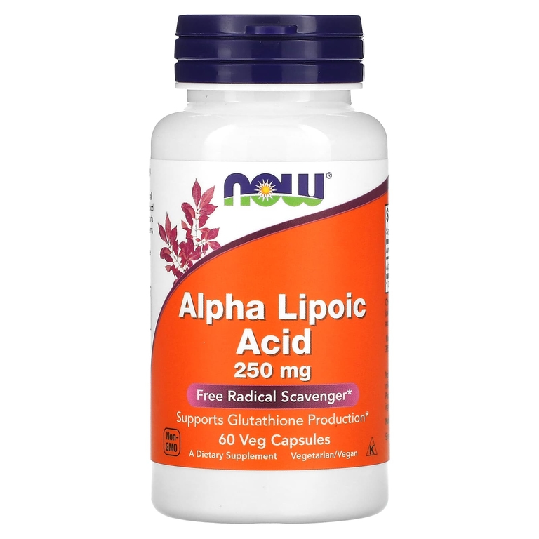 NOW Alpha Lipoic Acid 250 мг 60 капсул