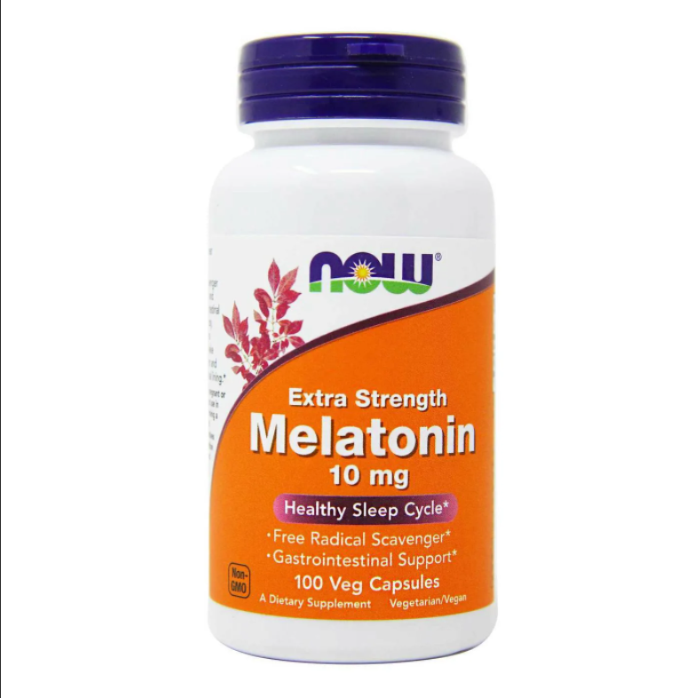 NOW Melatonin 10 мг 100 капсул