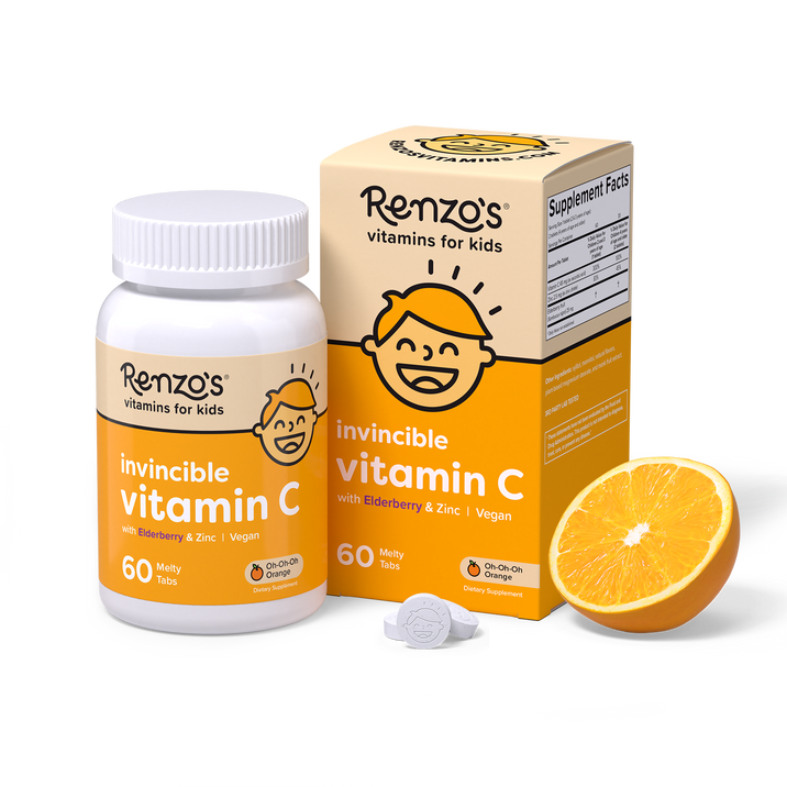 Renzo's для малышей Invincible Vitamin C 60 melty tabs