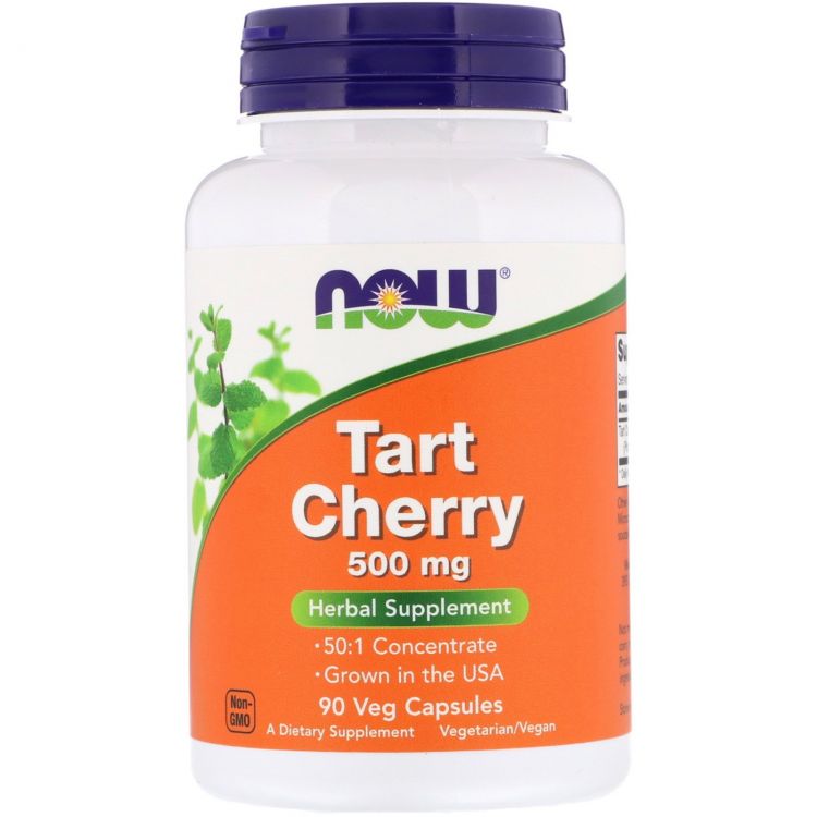 NOW Tart Cherry 500 мг 90 капсул