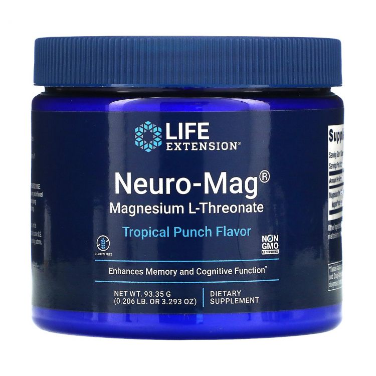 Life extension Neuro-Mag Magnesium L-Threonate 93.35 гр.