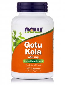 NOW Gotu Kola 450 мг 100 капсул