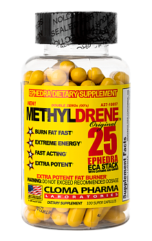 Cloma Pharma: Methyldrene 25 original /100 табл./