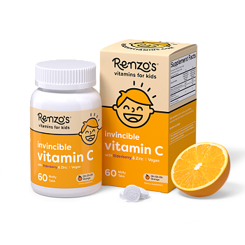 Renzo's для малышей Invincible Vitamin C 60 melty tabs