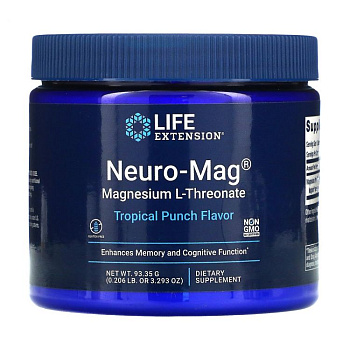 Life extension Neuro-Mag Magnesium L-Threonate 93.35 гр.